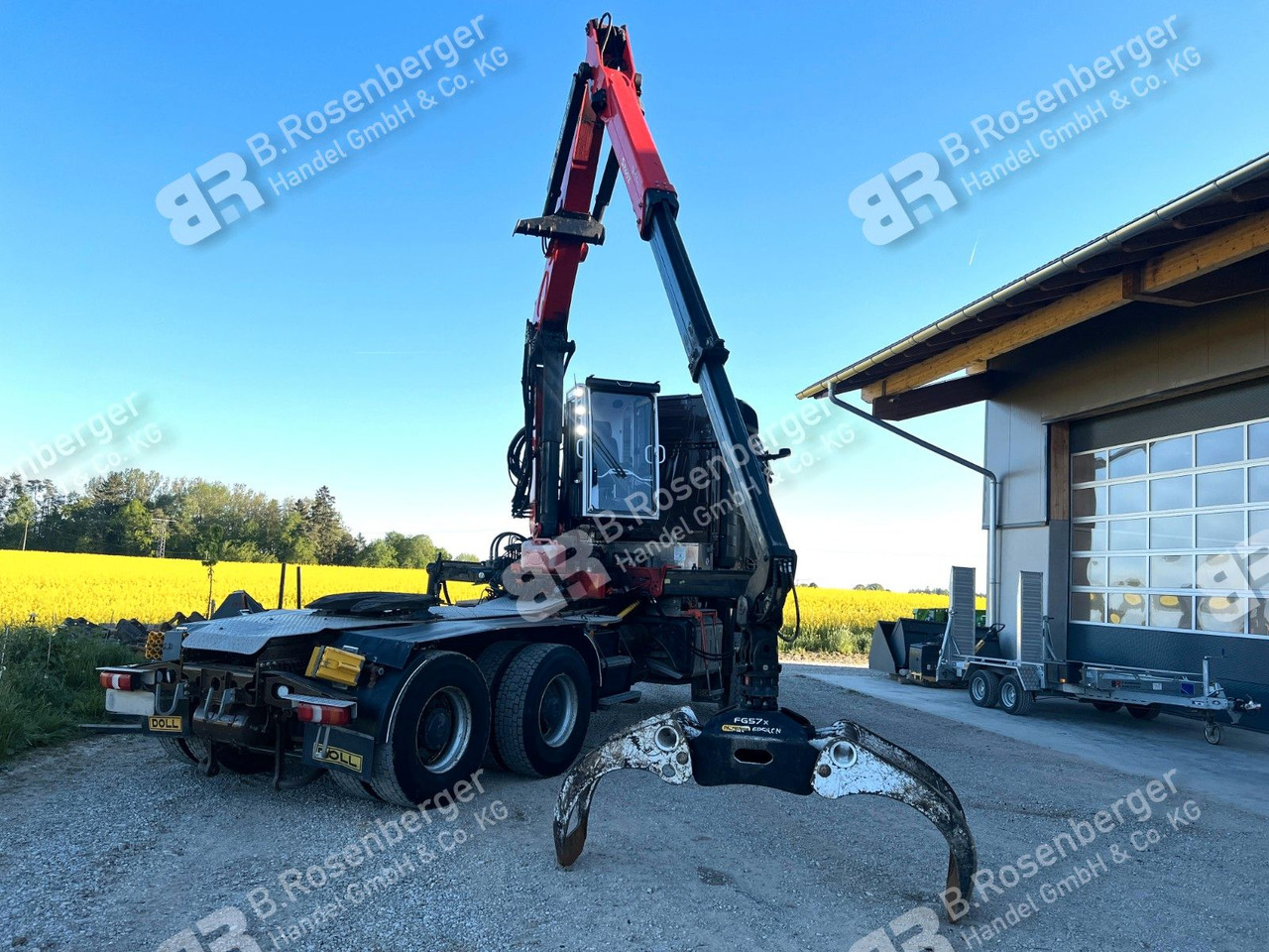 Mercedes-Benz Arocs 3351 6x6 Palfinger Epsilon S260Z96 - 木材运输车, 起重车:图2 Mercedes-Benz Arocs 3351 6x6 Palfinger Epsilon S260Z96 - 木材运输车, 起重车:图2