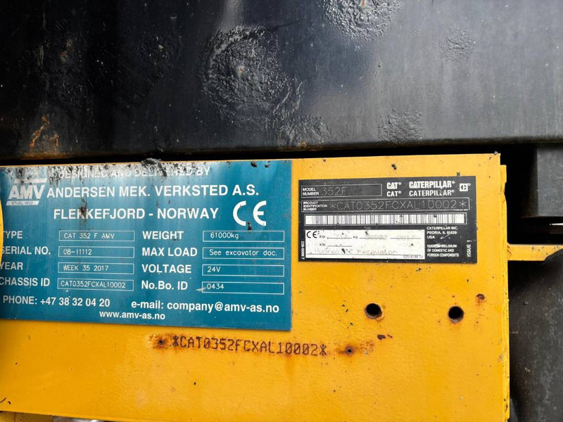 Cat 352 F - 履带式挖掘机:图5 Cat 352 F - 履带式挖掘机:图5