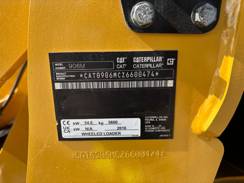 Cat 906 M - 轮式装载机:图5 Cat 906 M - 轮式装载机:图5