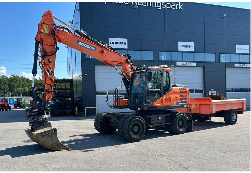 Doosan DX 140 W-5 !!SOLD!! - 轮式挖掘机:图1 Doosan DX 140 W-5 !!SOLD!! - 轮式挖掘机:图1