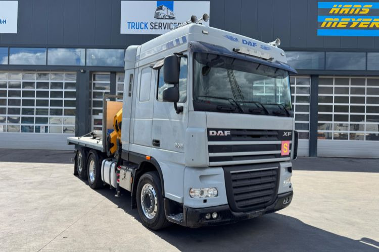 DAF XF510 Effer 255-5 6x2 SZM/Pritsche - 起重车:图4 DAF XF510 Effer 255-5 6x2 SZM/Pritsche - 起重车:图4
