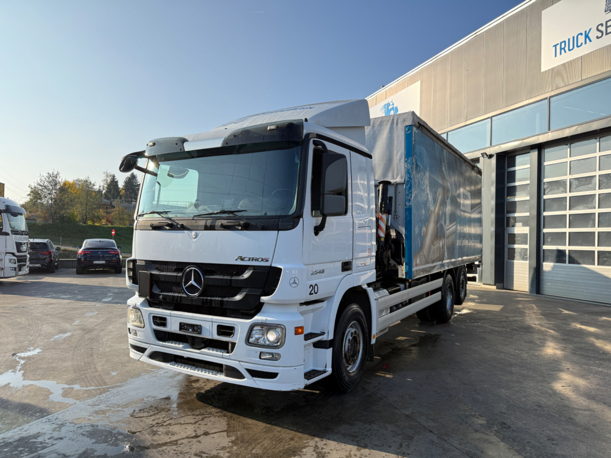 MERCEDES Actros 2548 6x2 Hiab 244-5 - 起重车:图1 MERCEDES Actros 2548 6x2 Hiab 244-5 - 起重车:图1