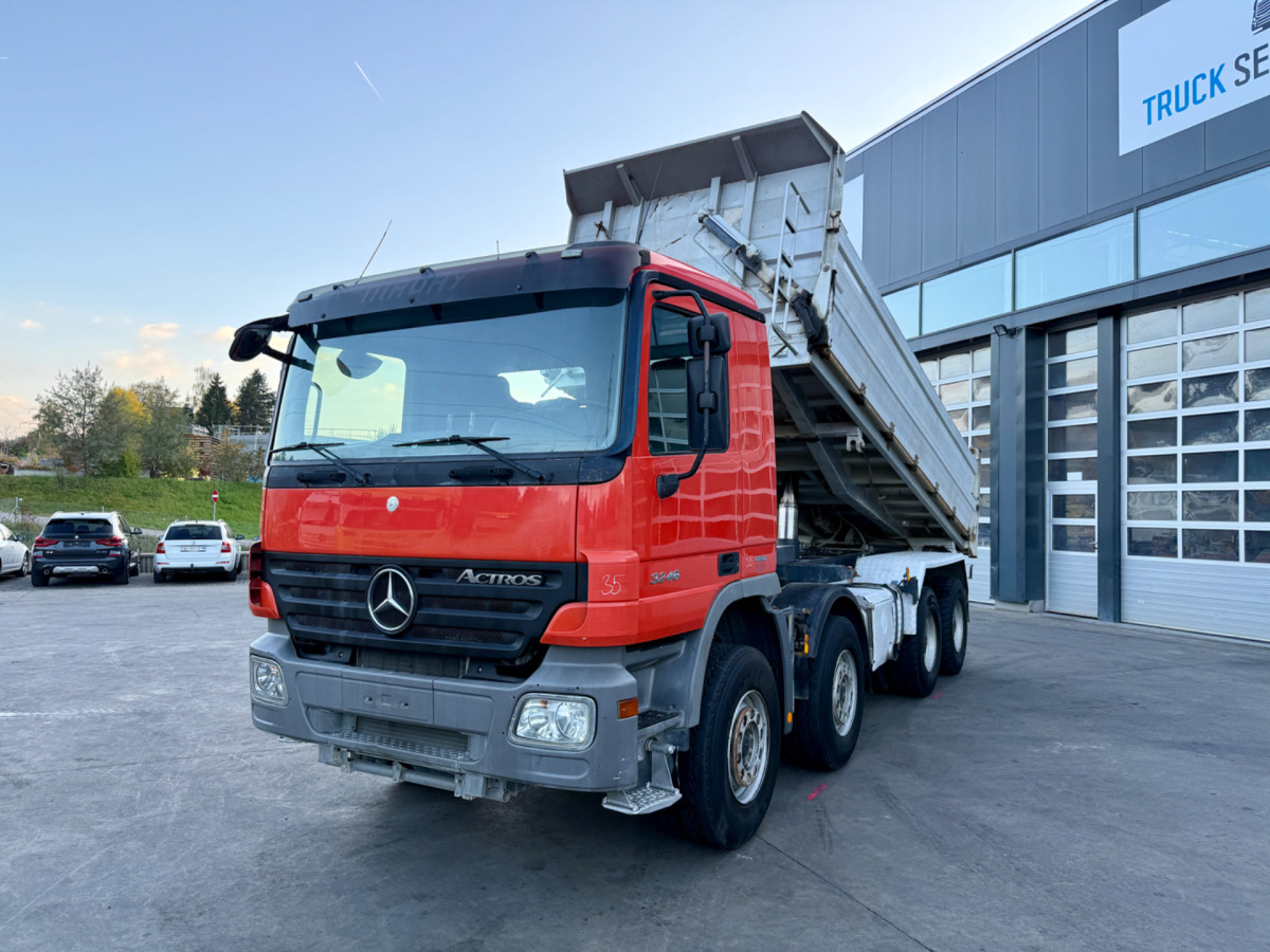 MERCEDES Actros 3246 8x4 E5 Meiller 3S - 翻斗车:图1 MERCEDES Actros 3246 8x4 E5 Meiller 3S - 翻斗车:图1