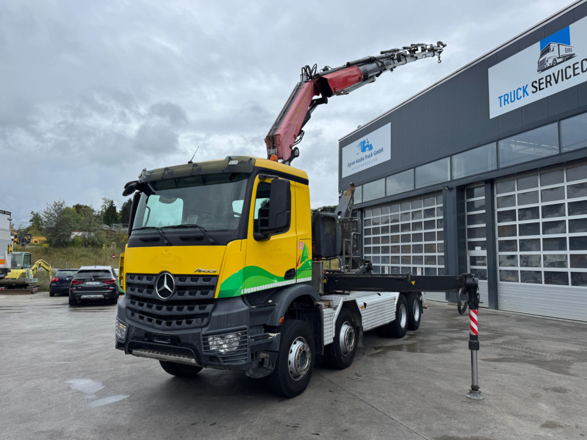 MERCEDES Arocs 3248 8x4 Fassi 315-7 mit Hiab 21T - 起重车:图1 MERCEDES Arocs 3248 8x4 Fassi 315-7 mit Hiab 21T - 起重车:图1