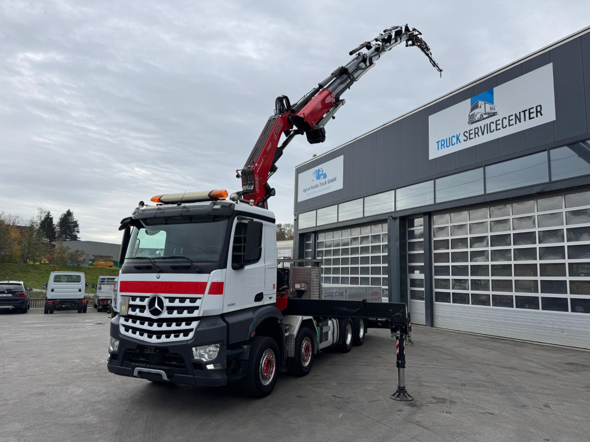 MERCEDES Arocs 3251 8x4 Fassi 660 6-6 - 起重车:图1 MERCEDES Arocs 3251 8x4 Fassi 660 6-6 - 起重车:图1
