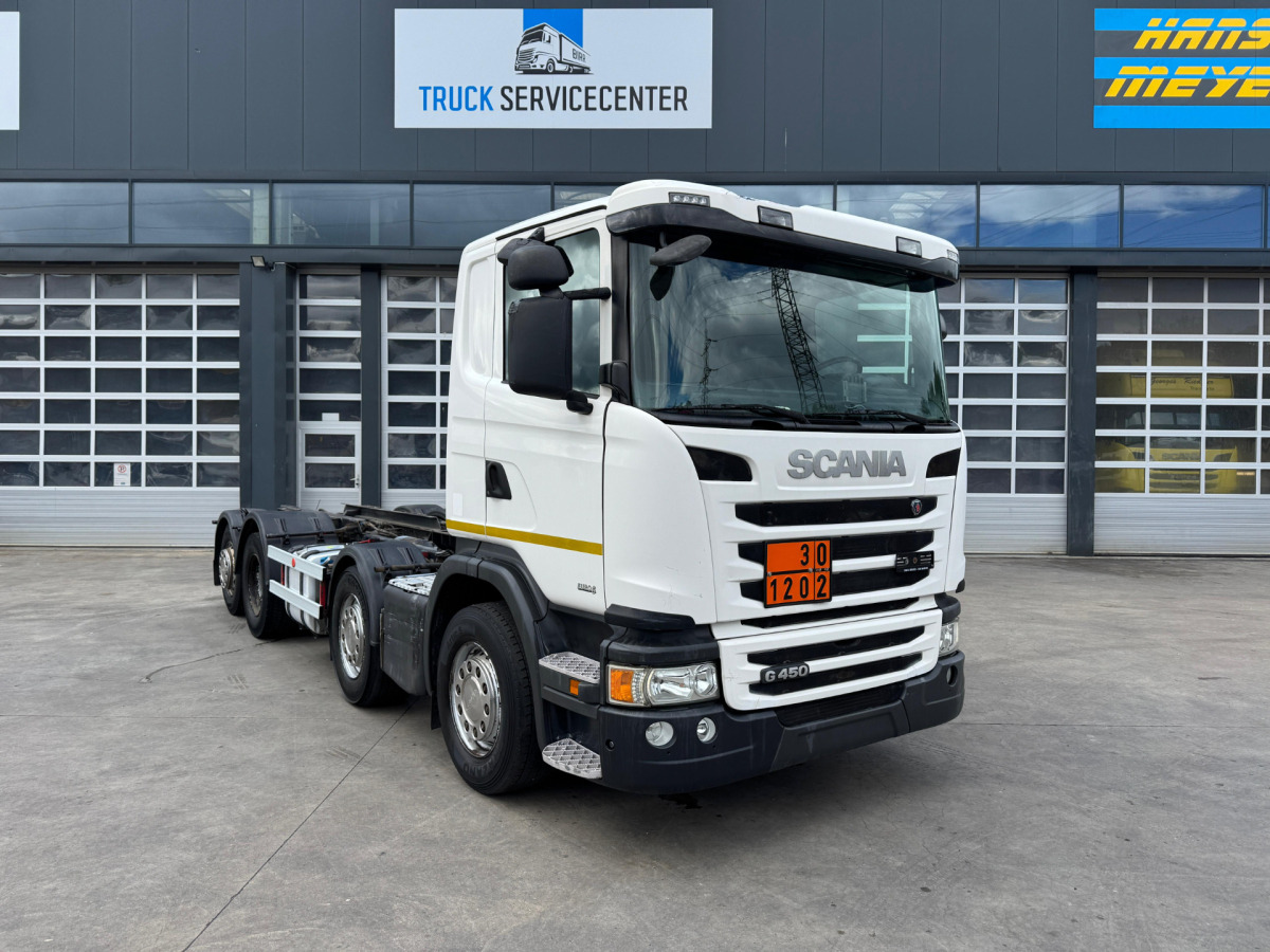 SCANIA G450 8x2 Fahrgestell - 驾驶室底盘卡车:图3 SCANIA G450 8x2 Fahrgestell - 驾驶室底盘卡车:图3