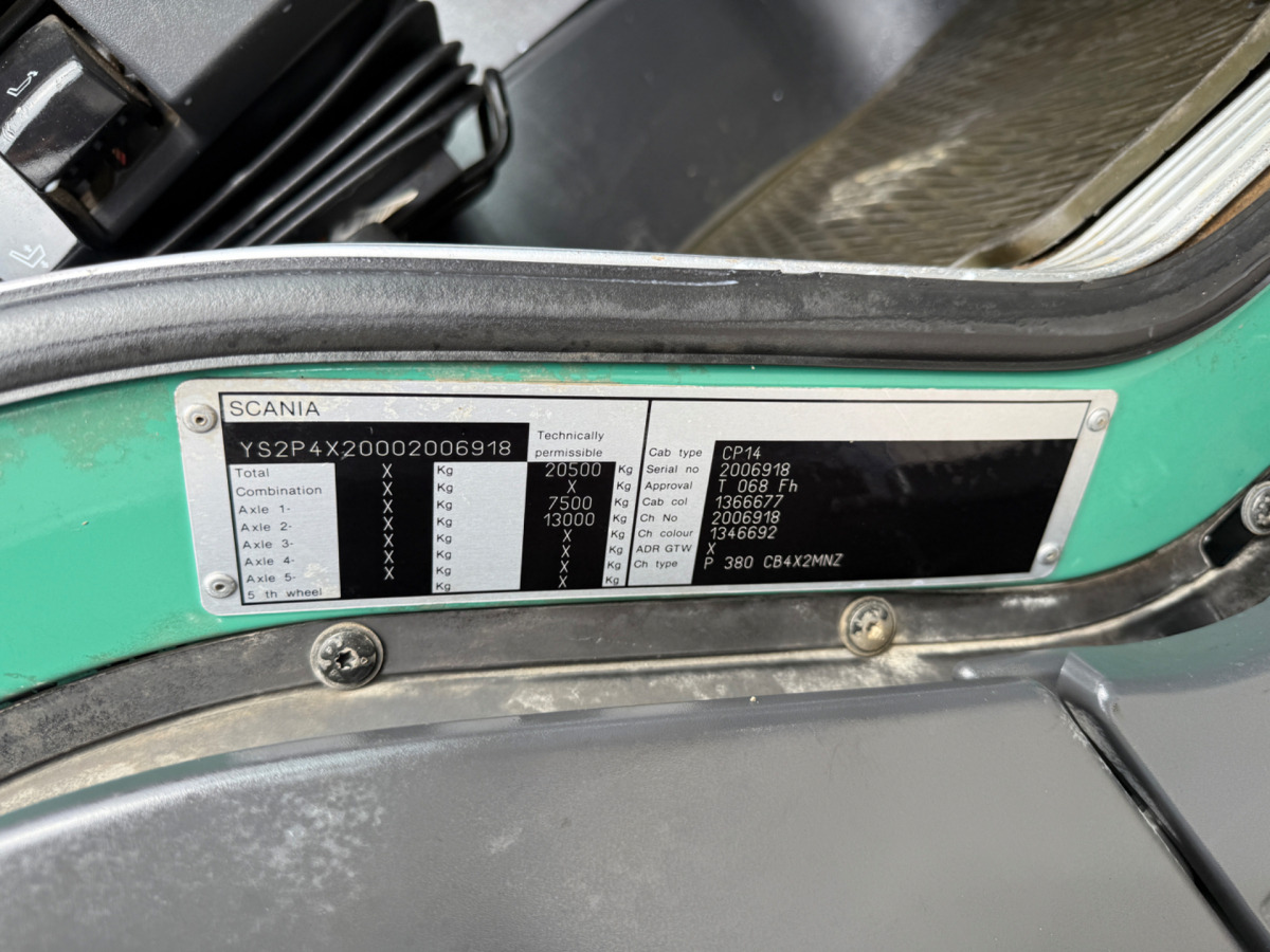 SCANIA P380 4x2 Hochmulde 7m3 - 翻斗车:图4 SCANIA P380 4x2 Hochmulde 7m3 - 翻斗车:图4