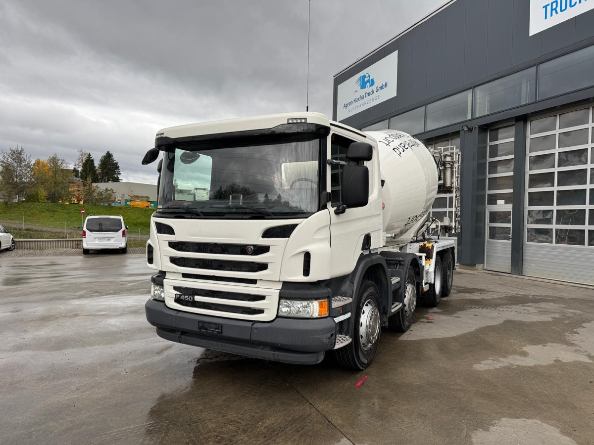 SCANIA P450 8x4 Stetter 9m3 - 混凝土搅拌车:图1 SCANIA P450 8x4 Stetter 9m3 - 混凝土搅拌车:图1