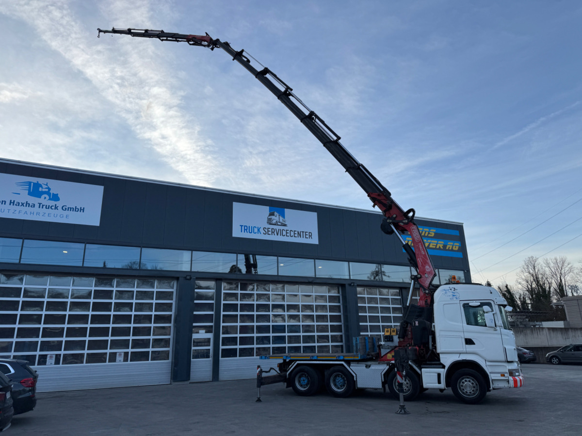 SCANIA R480 8x4 Fassi 660 SZM/Pritsche - 起重车:图3 SCANIA R480 8x4 Fassi 660 SZM/Pritsche - 起重车:图3