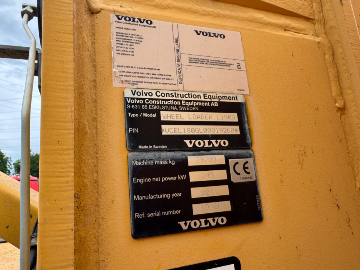 轮式装载机 VOLVO L180G:图15 轮式装载机 VOLVO L180G:图15