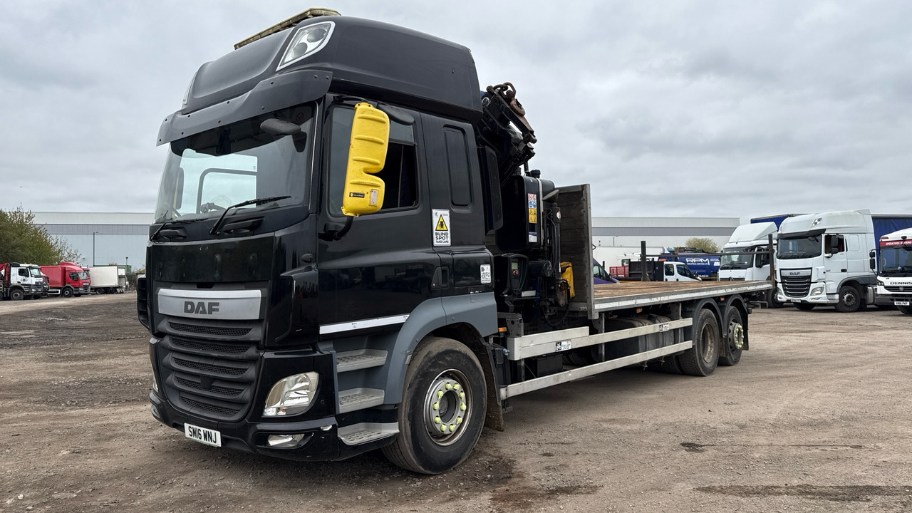 DAF CF 410 - 栏板式/ 平板卡车, 起重车:图2 DAF CF 410 - 栏板式/ 平板卡车, 起重车:图2