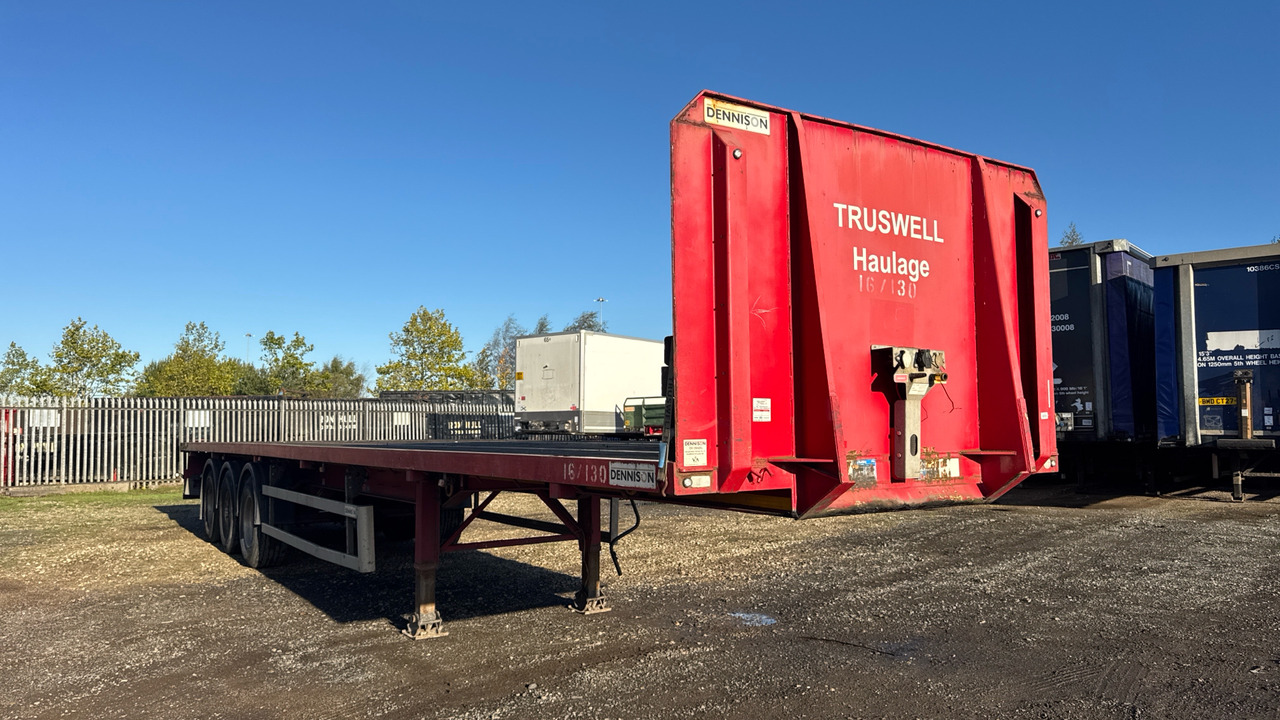 DENNISON FLAT - 栏板式/ 平板半拖车:图2 DENNISON FLAT - 栏板式/ 平板半拖车:图2