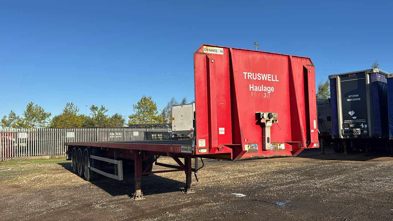 DENNISON FLAT - 栏板式/ 平板半拖车:图1 DENNISON FLAT - 栏板式/ 平板半拖车:图1