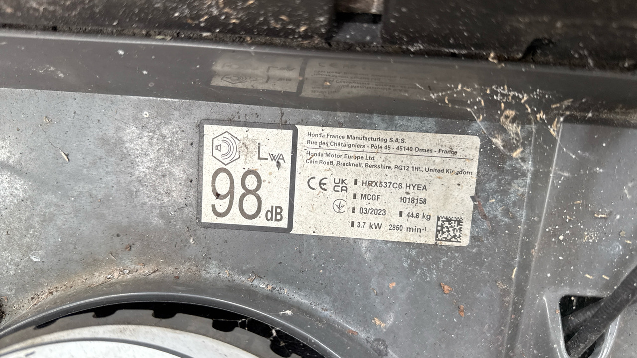 HONDA HRX537 C6HYEA - 建筑设备:图5 HONDA HRX537 C6HYEA - 建筑设备:图5