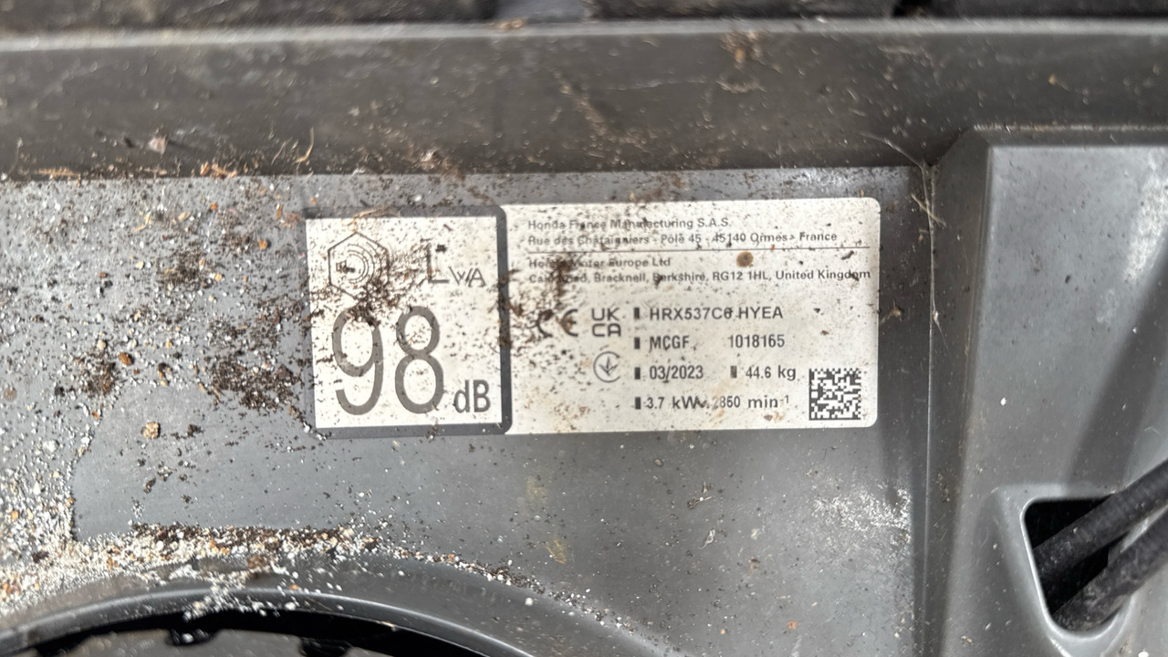 HONDA HRX537 C6HYEA - 建筑设备:图5 HONDA HRX537 C6HYEA - 建筑设备:图5