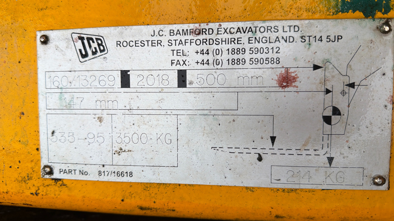 伸缩臂叉装车 JCB 535-95：图11