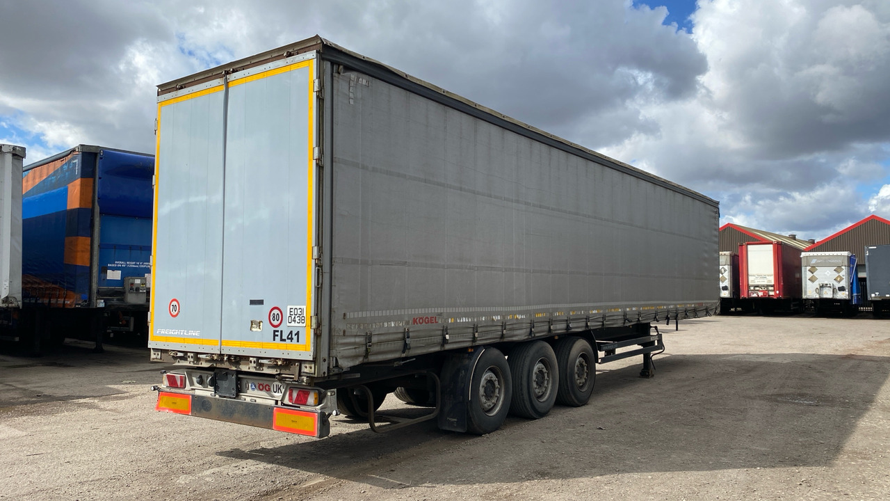 KOGEL CURTAINSIDE EUROLINER - 全挂车:图5 KOGEL CURTAINSIDE EUROLINER - 全挂车:图5