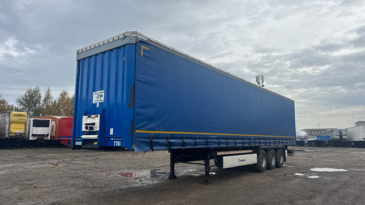 KRONE CURTAINSIDE COILLINER - 全挂车:图3 KRONE CURTAINSIDE COILLINER - 全挂车:图3
