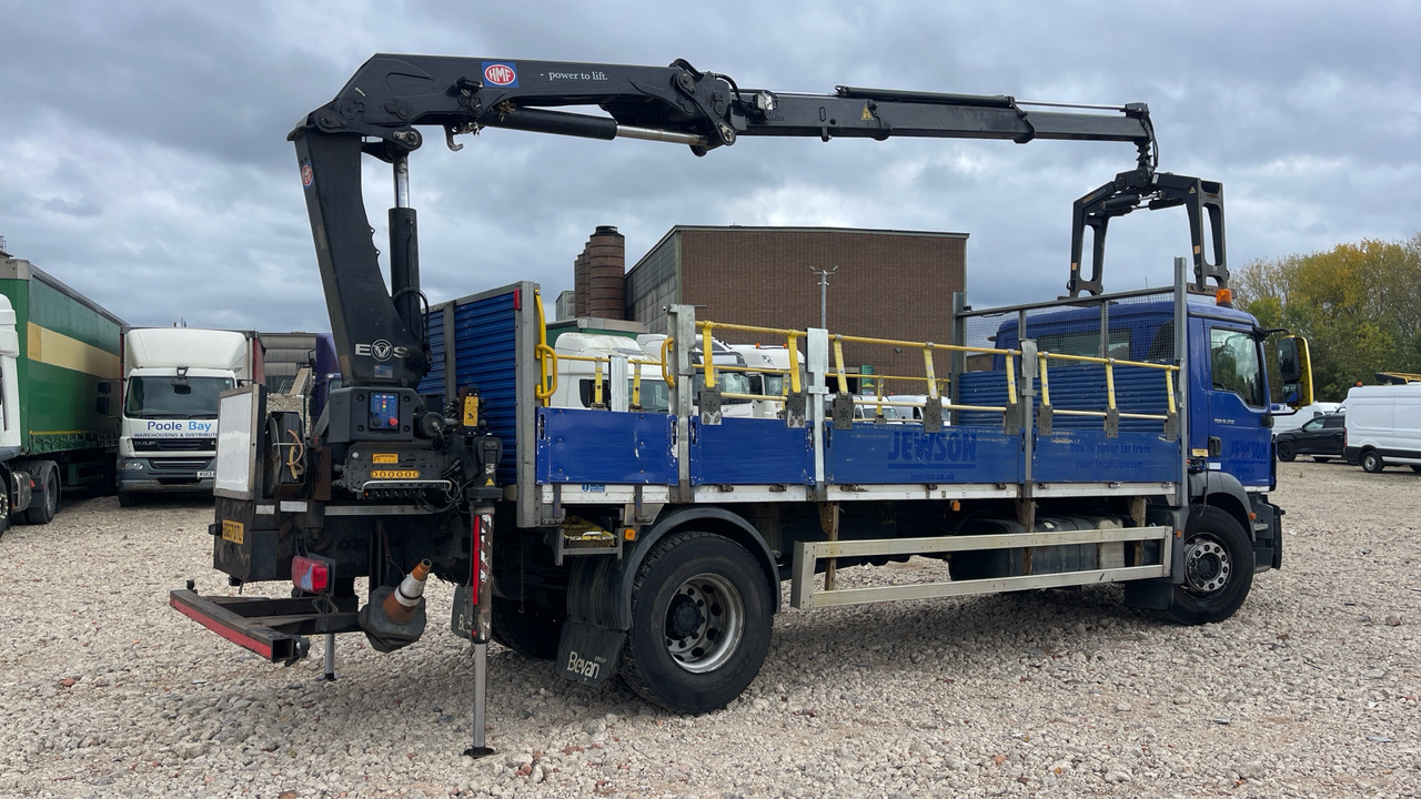 Man TGM 18.250 - 栏板式/ 平板卡车, 起重车:图4 Man TGM 18.250 - 栏板式/ 平板卡车, 起重车:图4