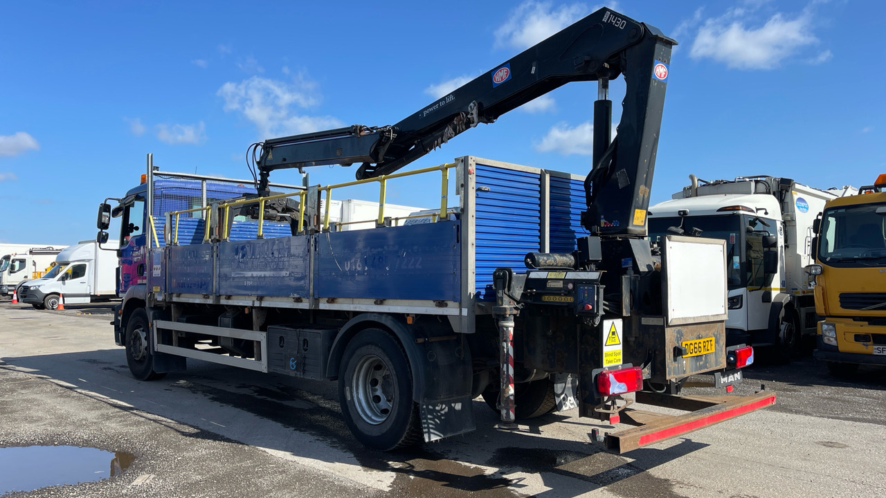 Man TGM 18.250 - 栏板式/ 平板卡车, 起重车:图3 Man TGM 18.250 - 栏板式/ 平板卡车, 起重车:图3