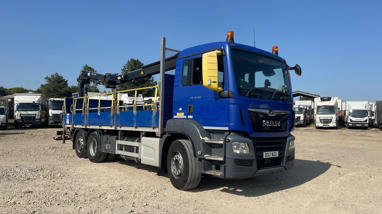 Man TGS 26.360 - 栏板式/ 平板卡车, 起重车:图1 Man TGS 26.360 - 栏板式/ 平板卡车, 起重车:图1