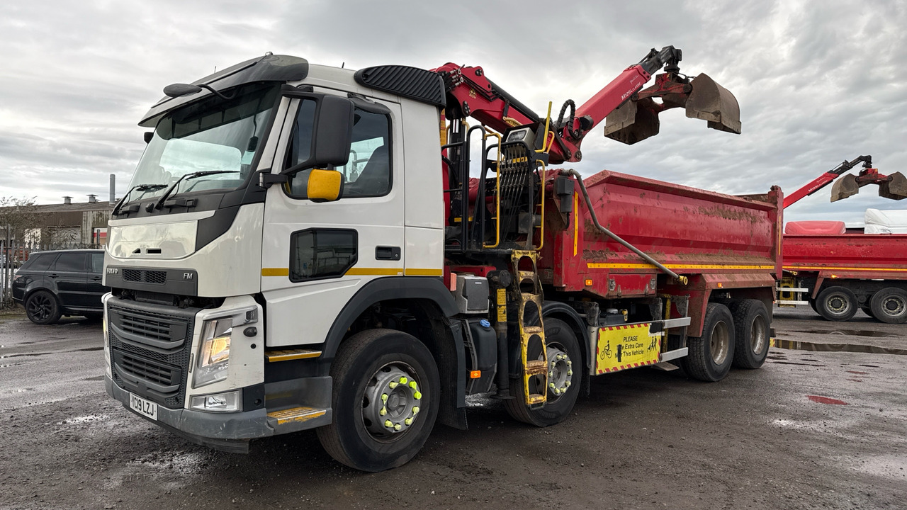 Volvo FM 410 - 翻斗车, 起重车:图2 Volvo FM 410 - 翻斗车, 起重车:图2