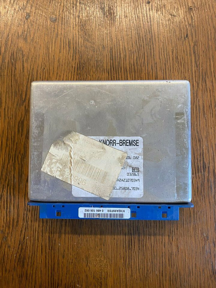 MAN Knorr-Bremse EBS Steuergerät 81258087034 - ECU 适用于 卡车:图1 MAN Knorr-Bremse EBS Steuergerät 81258087034 - ECU 适用于 卡车:图1