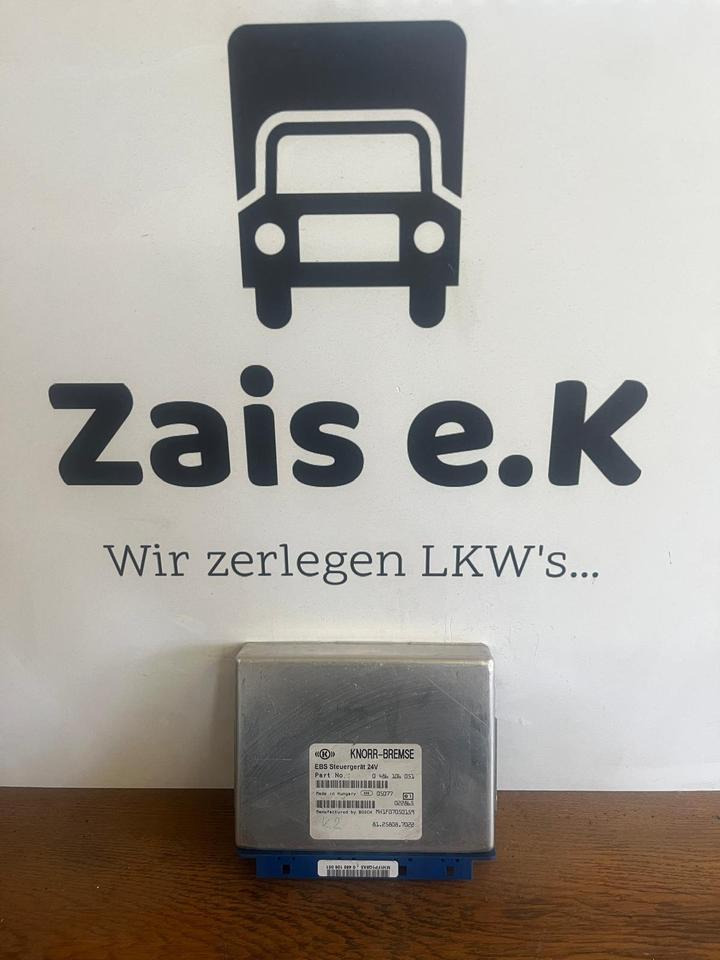 MAN Knorr-bremse EBS Steuergerät 81.25808.7022 - ECU 适用于 卡车:图1 MAN Knorr-bremse EBS Steuergerät 81.25808.7022 - ECU 适用于 卡车:图1