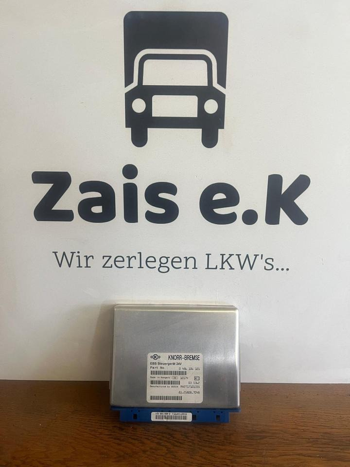 MAN Knorr-bremse EBS Steuergerät 81.25808.7048 - ECU 适用于 卡车:图1 MAN Knorr-bremse EBS Steuergerät 81.25808.7048 - ECU 适用于 卡车:图1