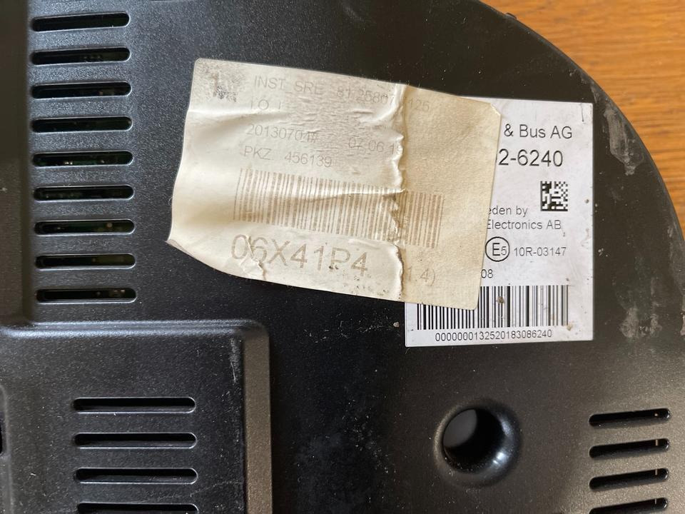 MAN Kombiinstrument / Tacho 81272026240 - 行车记录仪 适用于 卡车:图3 MAN Kombiinstrument / Tacho 81272026240 - 行车记录仪 适用于 卡车:图3