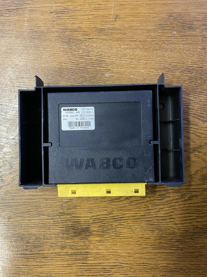 MAN WABCO ECAS Steuergerät 4*2 81.25811-7025 - ECU 适用于 卡车:图1 MAN WABCO ECAS Steuergerät 4*2 81.25811-7025 - ECU 适用于 卡车:图1