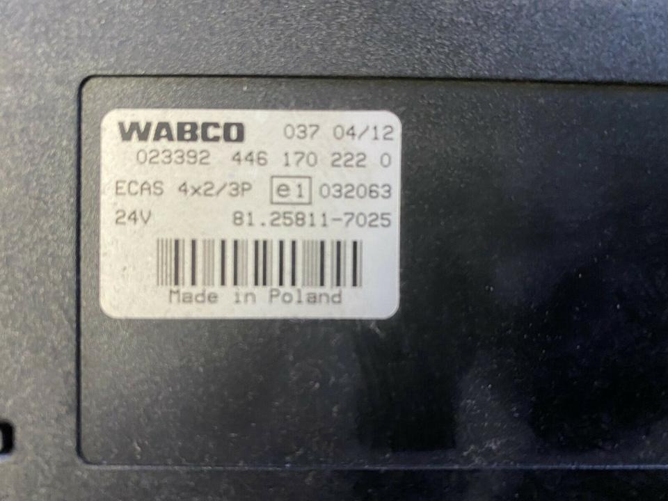 MAN WABCO ECAS Steuergerät 4*2 81.25811-7025 - ECU 适用于 卡车:图4 MAN WABCO ECAS Steuergerät 4*2 81.25811-7025 - ECU 适用于 卡车:图4