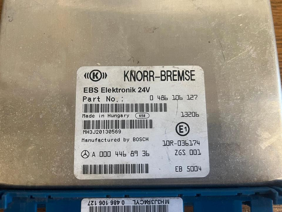 Mercedes Actros MP4 KNORR-BREMSE EBS Steuergerät A0004468936 - ECU 适用于 卡车:图3 Mercedes Actros MP4 KNORR-BREMSE EBS Steuergerät A0004468936 - ECU 适用于 卡车:图3