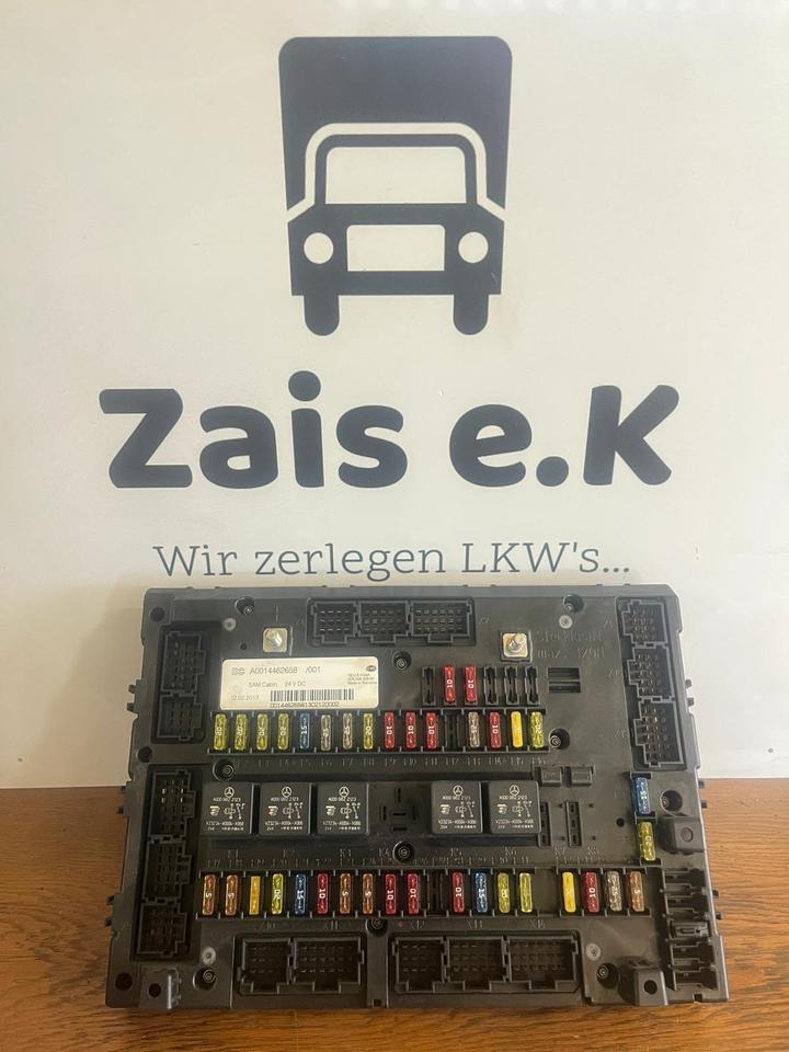 Mercedes Actros MP4 SAM Cabin Sicherungskasten A0014462658 - 保险丝 适用于 卡车:图1 Mercedes Actros MP4 SAM Cabin Sicherungskasten A0014462658 - 保险丝 适用于 卡车:图1