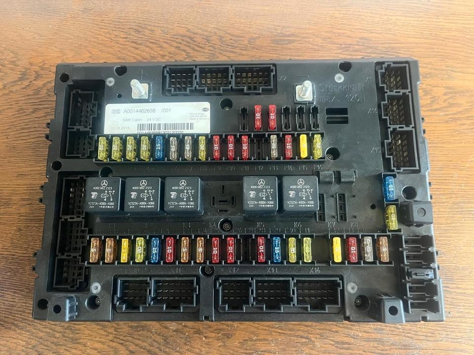 Mercedes Actros MP4 SAM Cabin Sicherungskasten A0014462658 - 保险丝 适用于 卡车:图2 Mercedes Actros MP4 SAM Cabin Sicherungskasten A0014462658 - 保险丝 适用于 卡车:图2
