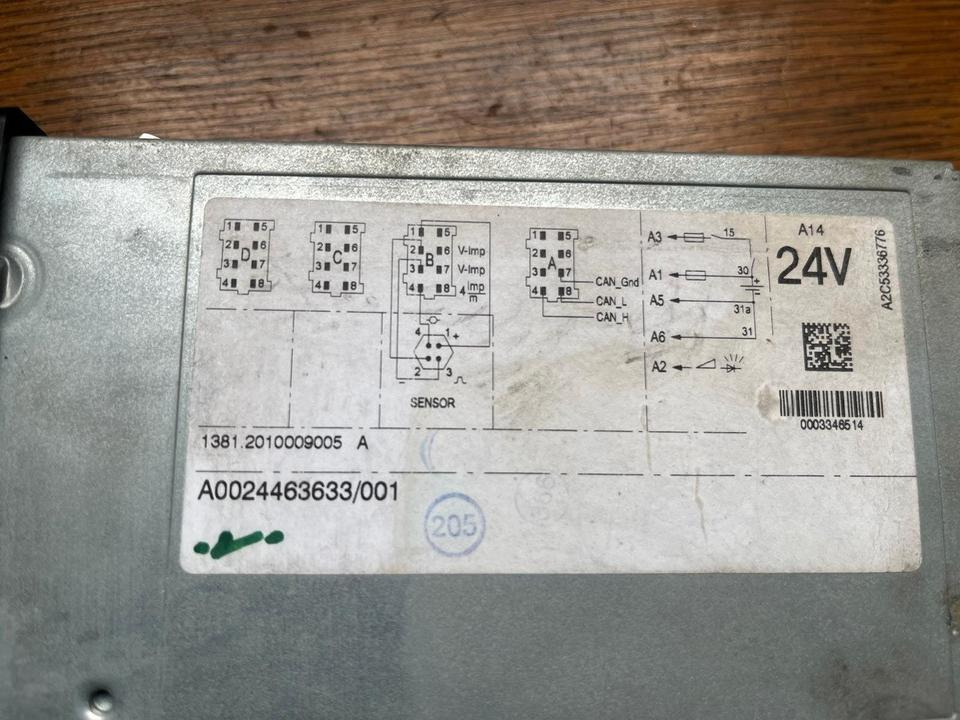 Mercedes Actros MP4 Tachograph A0024463633 - 行车记录仪 适用于 卡车:图2 Mercedes Actros MP4 Tachograph A0024463633 - 行车记录仪 适用于 卡车:图2
