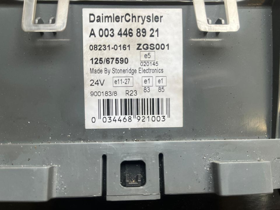 Mercedes Atego Kombiinstrument / Tacho A0034468921 - 仪表板 适用于 卡车:图2 Mercedes Atego Kombiinstrument / Tacho A0034468921 - 仪表板 适用于 卡车:图2