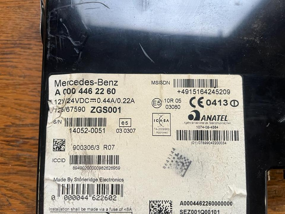 Mercedes-Benz Actros MP4 Tachograph FLEETBOARD A0004462260 - 行车记录仪 适用于 卡车:图2 Mercedes-Benz Actros MP4 Tachograph FLEETBOARD A0004462260 - 行车记录仪 适用于 卡车:图2