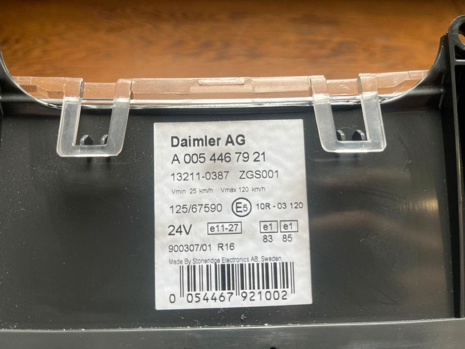 Mercedes-Benz Kombiinstrument / Tacho A0054467921 - 仪表板 适用于 卡车:图2 Mercedes-Benz Kombiinstrument / Tacho A0054467921 - 仪表板 适用于 卡车:图2