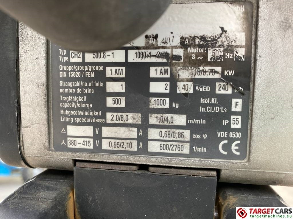 塔式起重机 Böcker Boecker MK400 Mini Crane 600cm 400KG:图12 塔式起重机 Böcker Boecker MK400 Mini Crane 600cm 400KG:图12