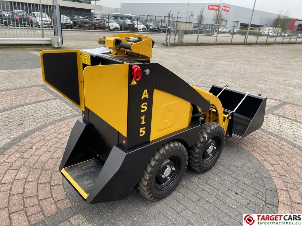 Conmeq AS15 Mini Skid Steer Loader 4x4 Electric - 滑移装载机:图3 Conmeq AS15 Mini Skid Steer Loader 4x4 Electric - 滑移装载机:图3
