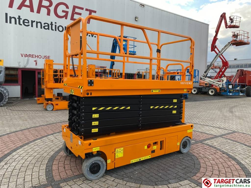 Hangcha 160XENS Electric 160 Scissor Work Lift 1570cm NEW - 剪式升降机:图1 Hangcha 160XENS Electric 160 Scissor Work Lift 1570cm NEW - 剪式升降机:图1