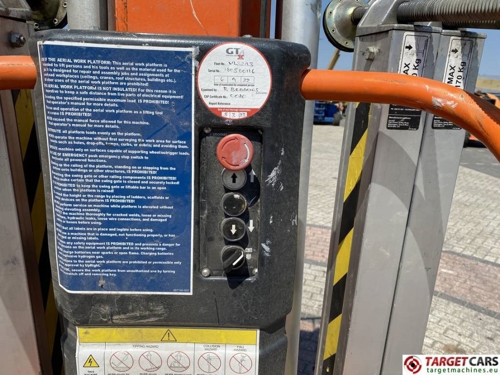 垂直桅杆升降机 Snorkel UL32 AC-110/230V Vertical Mast Work Lift 1175cm：图8