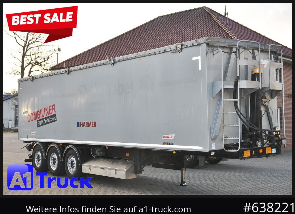 BENALU Kombiliner Gülle Tank + Kipper fest34m³ flüssig 26m³, Tüv neu, - 液罐半拖车:图1 BENALU Kombiliner Gülle Tank + Kipper fest34m³ flüssig 26m³, Tüv neu, - 液罐半拖车:图1