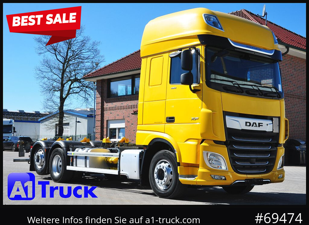 DAF DAF XF 480 FAR SSC Intarder Multiwechsler, 7.82 - 驾驶室底盘卡车:图1 DAF DAF XF 480 FAR SSC Intarder Multiwechsler, 7.82 - 驾驶室底盘卡车:图1