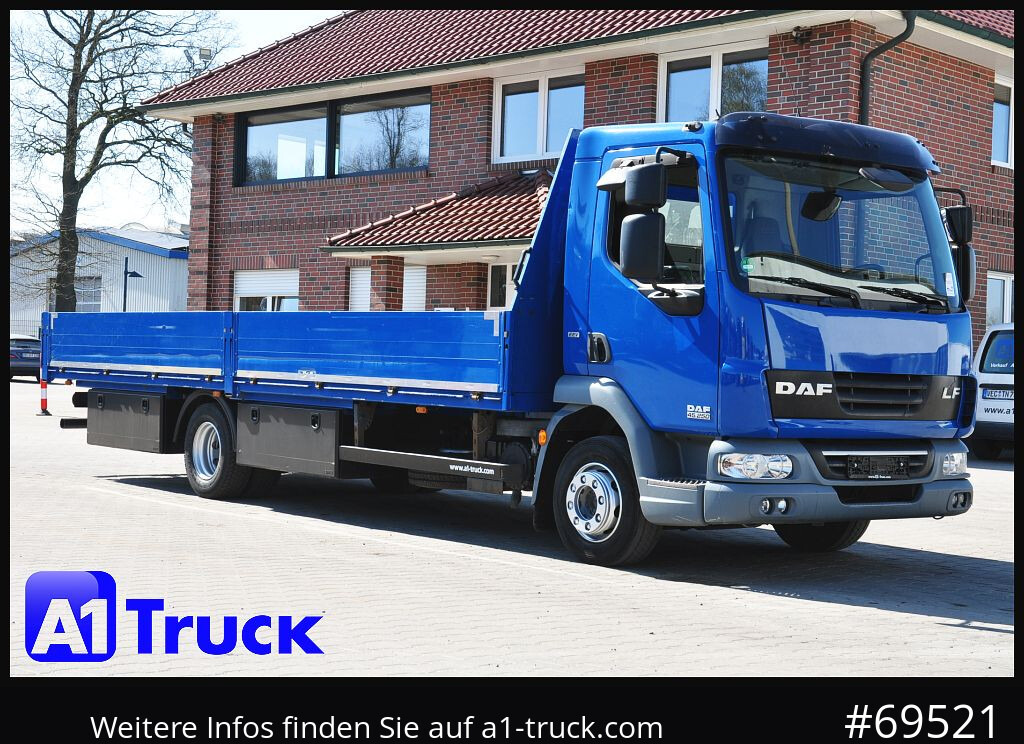 DAF LF 45-250 EEV 7,0m luft - 栏板式/ 平板卡车:图1 DAF LF 45-250 EEV 7,0m luft - 栏板式/ 平板卡车:图1