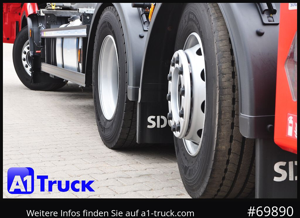 DAF XF 480, BDF, 7,45, 7,82, Lift-Lenkachse, - 集装箱运输车/ 可拆卸车身的卡车:图4 DAF XF 480, BDF, 7,45, 7,82, Lift-Lenkachse, - 集装箱运输车/ 可拆卸车身的卡车:图4