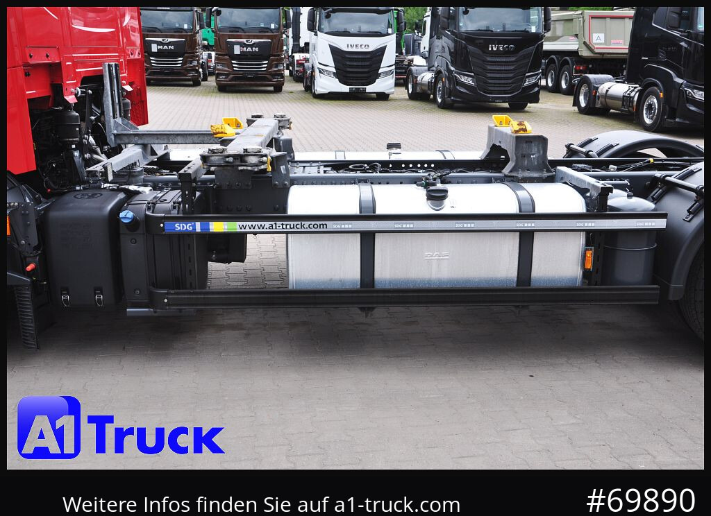 DAF XF 480, BDF, 7,45, 7,82, Lift-Lenkachse, - 集装箱运输车/ 可拆卸车身的卡车:图2 DAF XF 480, BDF, 7,45, 7,82, Lift-Lenkachse, - 集装箱运输车/ 可拆卸车身的卡车:图2