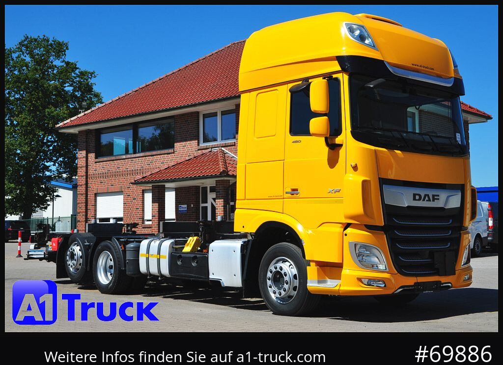 DAF XF 480, MultiBDF, 7,45, Standklima, LBW, - 集装箱运输车/ 可拆卸车身的卡车:图1 DAF XF 480, MultiBDF, 7,45, Standklima, LBW, - 集装箱运输车/ 可拆卸车身的卡车:图1