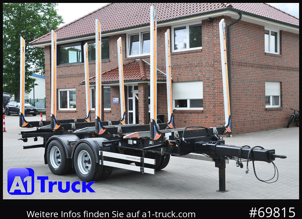 DOLL Befa Tandem Holz Wood Exte Rungen, 171 tkm, - 木材运输拖车:图1 DOLL Befa Tandem Holz Wood Exte Rungen, 171 tkm, - 木材运输拖车:图1